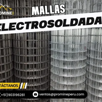 MALLAS ELECTROSOLDADAS REFUERZO Y SEGURIDAD EN SOSTENIMIENT