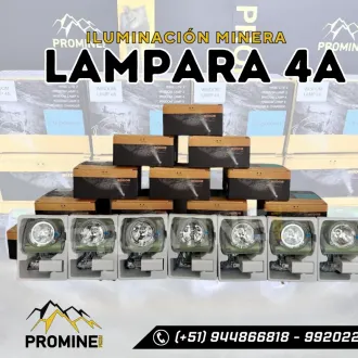 Lámpara Minera 4A Potencia Continua