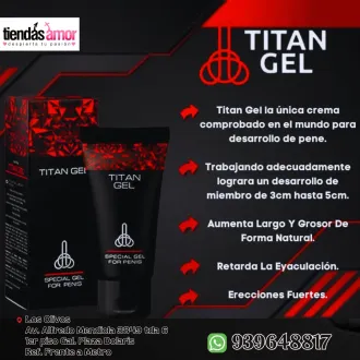 TITAN GEL ROJO LUBRICANTE ORIGINAL RETARDANTE - LUBRICANTE 5