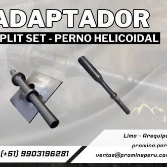 ADAPTADORES DE SPLIT SET Y PERNO HELICOIDAL FIJACIÓN SEGURA