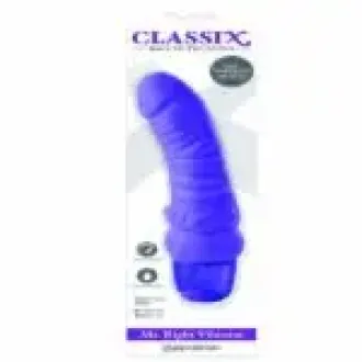VIBRADOR CLASSIX MR. RIGHT VIOLETA