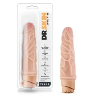 Dr. Skin By Blush® Consolador vibrador Cock Vibe 3 realist