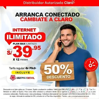 Venta de portabilidad y Hogar Claro al mejor precio