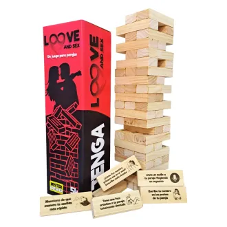 JUEGO PARA PAREJAS QUE DESEEN SALIR DE LA RUTINA- JENGA SEX