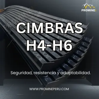 Cimbras Metálicas H4 H6 para Sostenimiento Minero