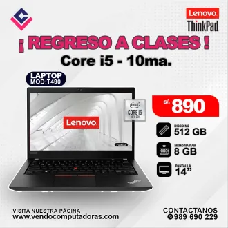 Laptop Lenovo Thinkpad Intel Core i5 - 10ma
