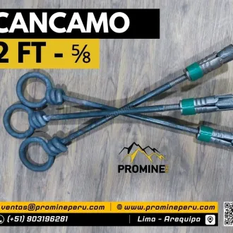 CANCAMOS FIJACIÓN Y SEGURIDAD PRODUCTO MINERO 