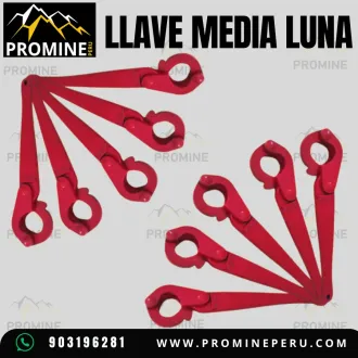 LLAVES MEDIA LUNA HERRAMIENTA ESENCIAL PARA AJUSTES EN MINE