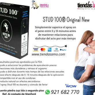 STUD 100 Original New Original mejor rendimiento100 natural