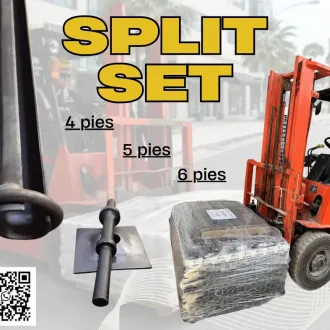 ANCLAJE RÁPIDO PARA MINERÍA SPLIT SET 4 PIES