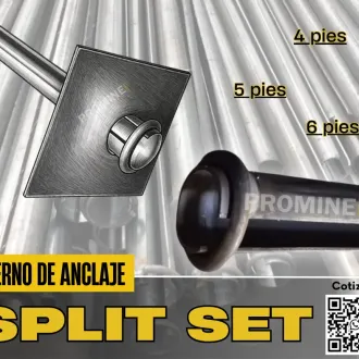 Split Set Anclaje por fricción