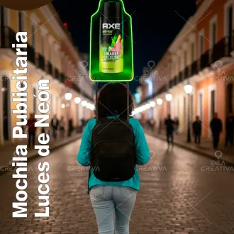 MOCHILA PUBLICITARIA LED PARA EVENTOS EN LIMA