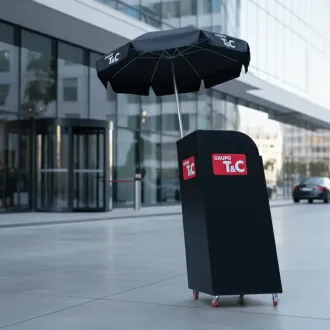 MODULO PARKING PUBLICITARIO PARA EVENTOS EN LIMA