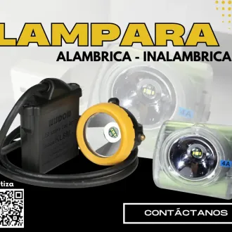 Lámpara KL6M 4A Wisdom Luz minera portátil