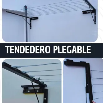 TENDEDERO PLEGABLE FACIL DE GUARDAR 