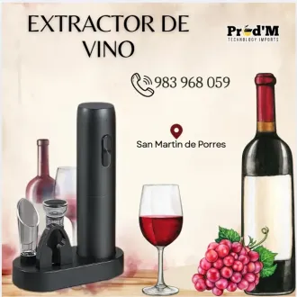 3. Extractor de Vinos Fácil y Profesional
