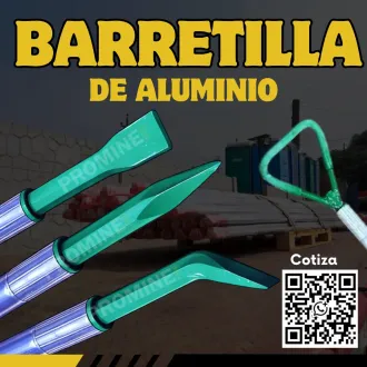 Barretilla de aluminio Desate de roca minera