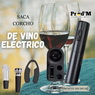 SACA CORCHO DE VINO ELÈCTRICO
