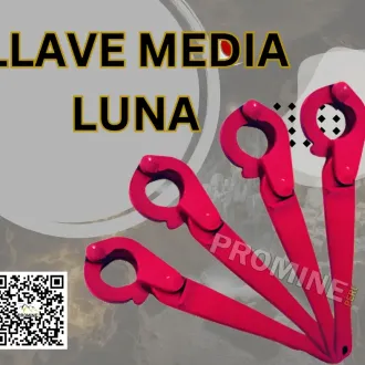 LLAVE MEDIA LUNA HERRAMIENTA PRECISA PARA TRABAJOS MINEROS