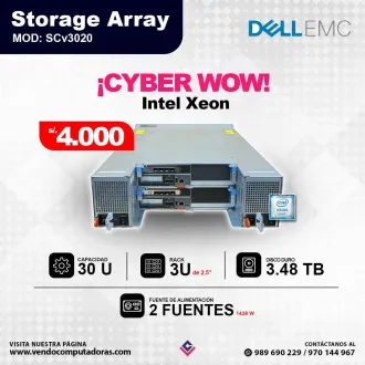 Storage Array SCv3020 