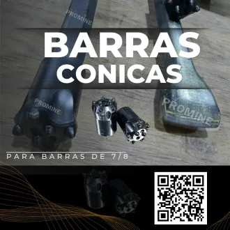 BARRAS CONICAS BOART PRODUCTO MINERO