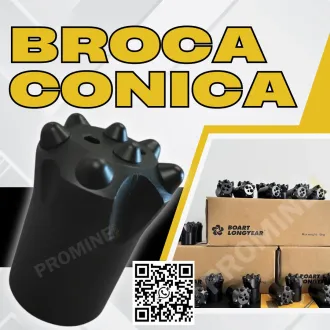Broca cónica de perforación en roca 34 mm 36 mm