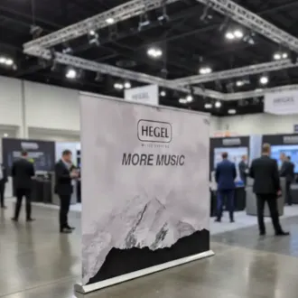 Roll Screen Extra Wide para ferias y exhibiciones publicitar