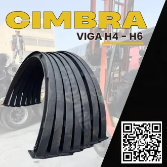 Cimbra Cercha en viga H6 para minería