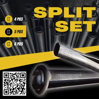 Split Set Tubo de Fricción - Sostenimiento Minero