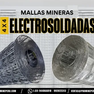 Mallas Metálicas en Rollo - Sostenimiento Minero