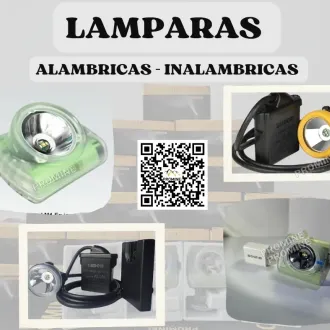 LÁMPARA ALÁMBRICA WISDOM PARA ILUMINACIÓN SEGURA EN MINERÍA 