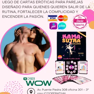 KAMASUTRA JUEGO DE PAREJA - SEXSHOP LMA