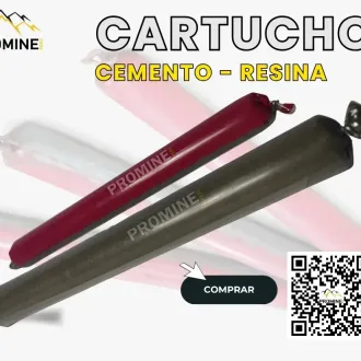 Cartucho de Cemento y Resina Minero Fijación Rápida y Fuerte