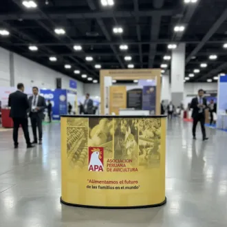 MODULO COUNTER OVALADO PARA FERIAS Y EVENTOS