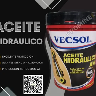 ACEITE HIDRAULICO VECSOL GRADO 68 