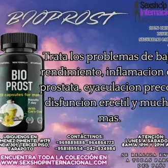 BIOPROST POTENCIADOR SEXUAL MENOS INFLAMACION DE PROSTATA TA