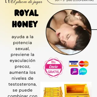 ROYAL HONEY VIP POTENCIADOR PARA HOMBRES 