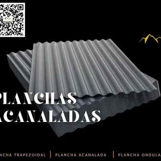 PLANCHAS ACANALADAS COBERTURA RESISTENTE Y DURADERA