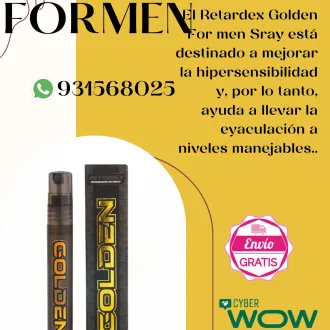 RETARDANTE GOLDEN EN SPRAY SEXSHOP LIMA