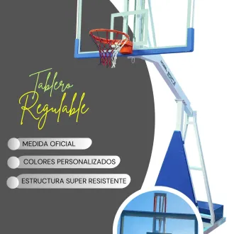 Tablero Castillo de basquet Mobel Sports