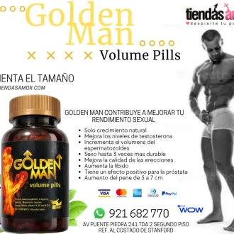 GOLDEN MAN Desarrolla el máximo potencial sexual juguetes lu