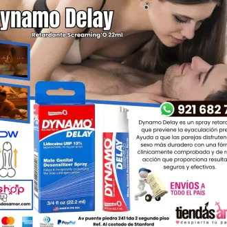 Dynamo Delay 22.2ml. Lidocaina 100 Original Retardante Masc