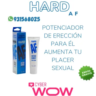 HARD AF POTENCIADOR DE ERECCIÓN CONTROLA LA EYACULACIÓN PR