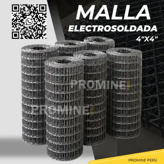 MALLAS ELECTROSOLDADAS PARA LA MINERIA PERUANA 4 X 4 