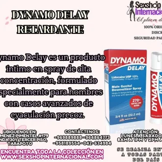 SPRAY RETADANTE DYNAMO MAYOR CONCENTRACION DE PLACER TARAPOT