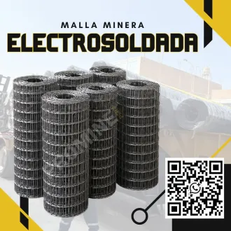 Malla Metálica Electrosoldada para Contención y Soporte 
