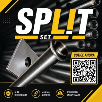 SPLIT SET SISTEMA DE ESTABILIZACIÓN SOPORTE PARA EXCAVAC