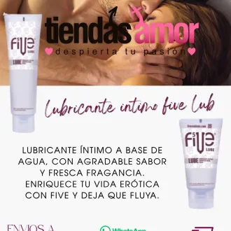 LUBRICANTES A BASE DE AGUA FIVE LUB- TIENDAS AMOR MIRAFLORES