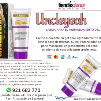 Crema para el Agrandamiento del Pene Uncleyeah juguetes lubr