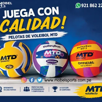PELOTAS DE VOLEY NUEVAS MTD 